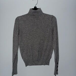 Love Tree Charcoal Turtleneck Sweater